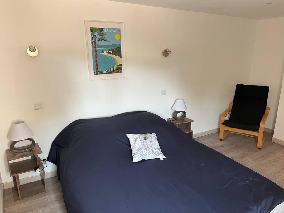 Bas De Villa 70M2 Independant Avec Espace Jacuzzi Prive Le Lavandou Eksteriør billede